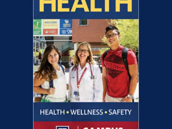 Campus health "To Your Health" poster