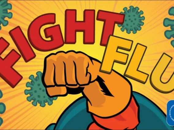 "Fight Flu!" poster