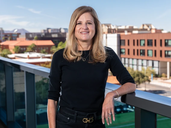a photo of Brandy White, co-chair of the PFA Board