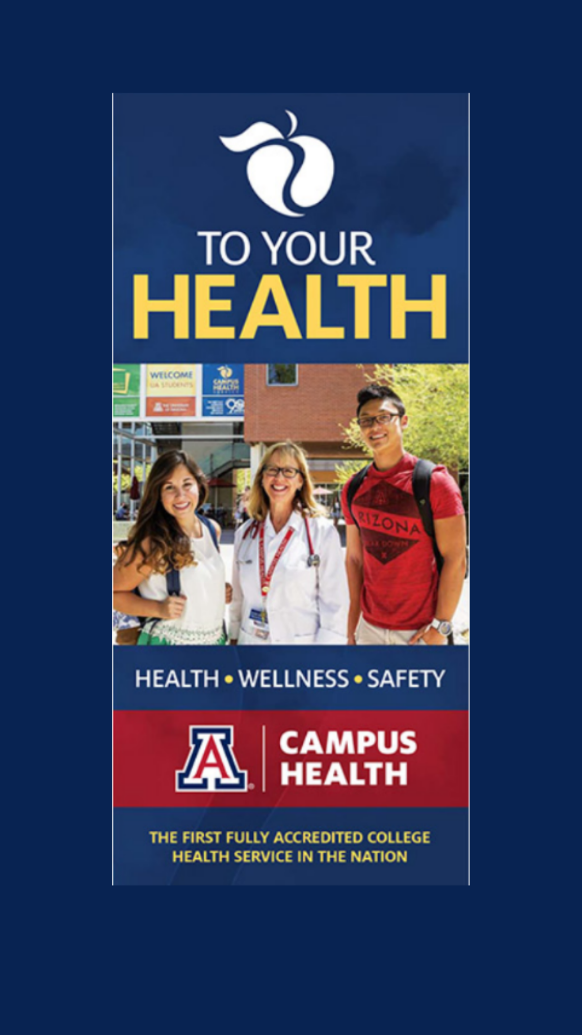 Campus health "To Your Health" poster