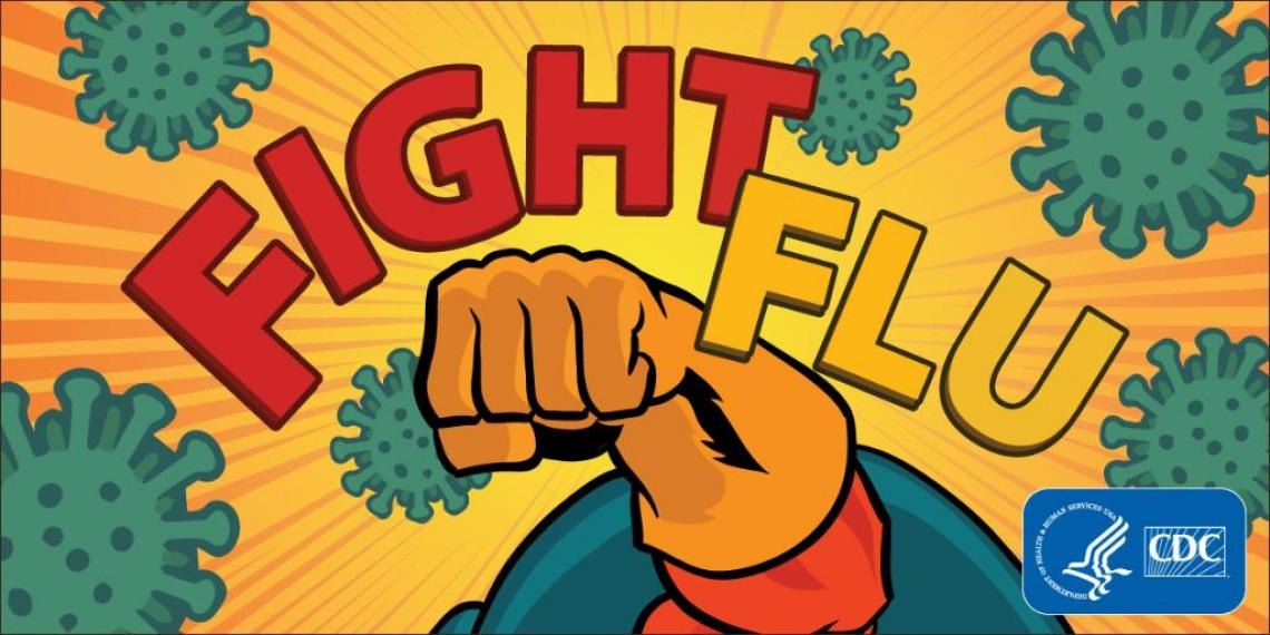 "Fight Flu!" poster