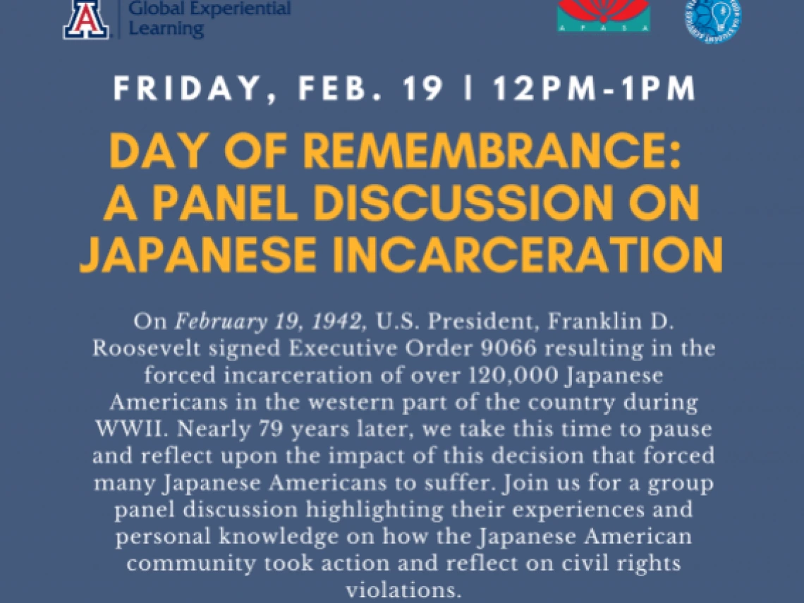 GEL Day of Remembrance panel discussion poster